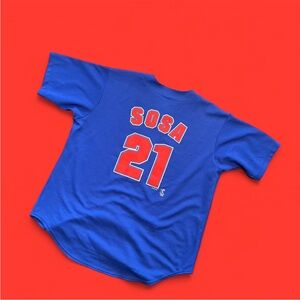 Kids Blue SOSA Graphic T-Shirt